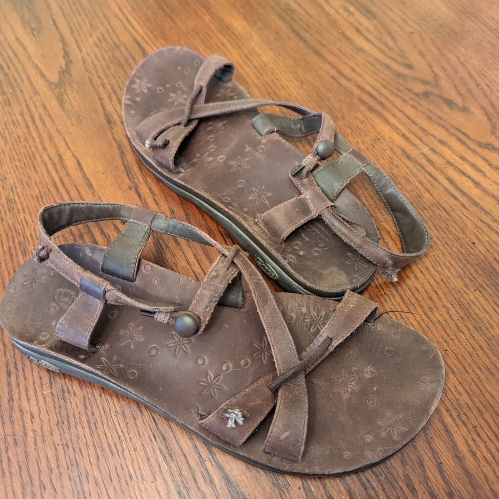 Sandals brown leather Chaco